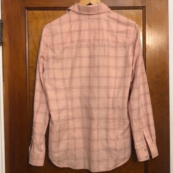 Tyler Boe Light Pink Plaid Collared Shirt sz. 10 - Picture 2 of 8
